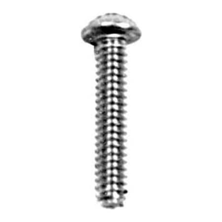 Allpoints Allpoints 26-1055 Stainless Steel Round Head 10-32 x 1 1/2" Phillips Machine Screw - 100/Pack 261055